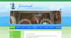 Desktop Screenshot of duerrroehrsdorf-dittersbach.de